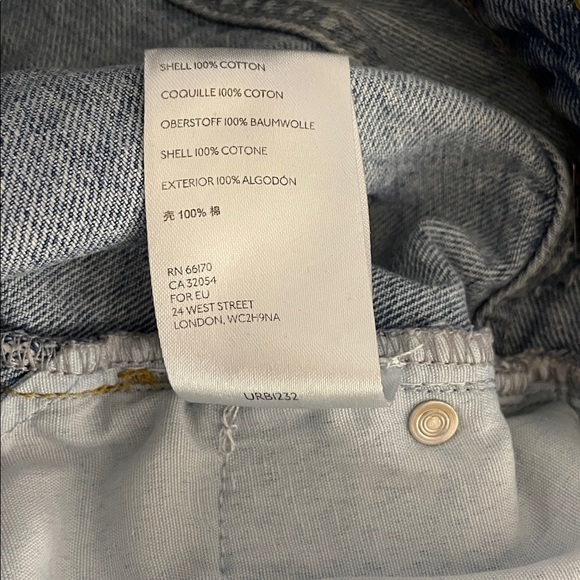 Women's BDG Mom High Rise Jeans Size 29 w 30" Inseam - Picture 3 of 7